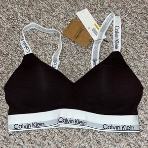 Calvin Klein lightly lined bralette